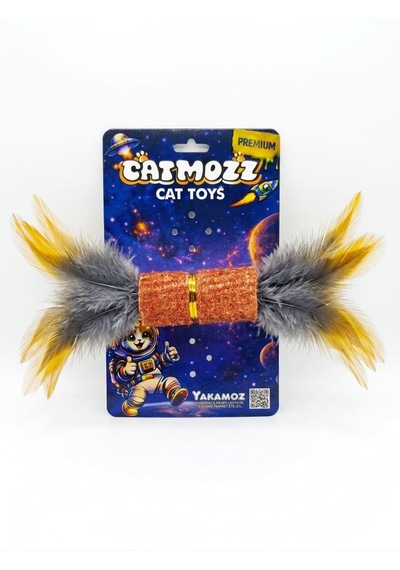 Catmozz Premium Doğal Mısır Koçanlı Diş Kaşıma Oyuncağı