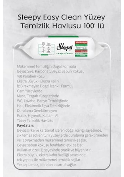 Ve Beyaz Sabun Katkılı 100 Lü Kireç Sökücü 30 Lu Temizlik Havlusu Ve Rosie Hediye Çok Renkli