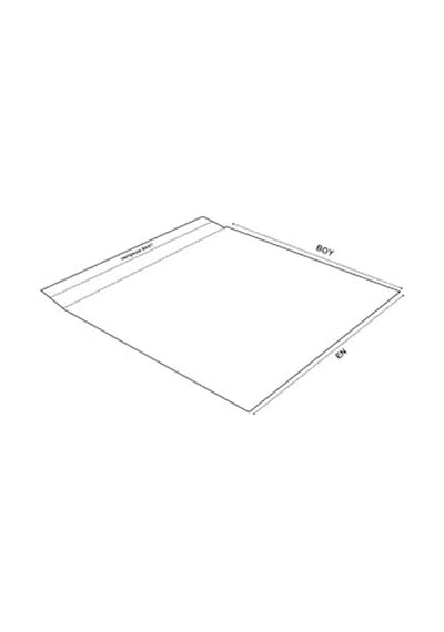 Soğuk Zincir Torbası Cool Mailer 45 X 35 X 5 Cm 5'li Açık Bej