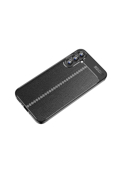 Apsuwa Samsung Galaxy Uyumlu A55 Kılıf Niss Deri Desen Silikon + Ekran Koruyucu