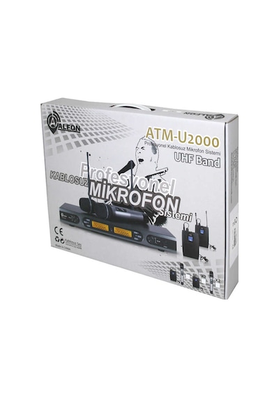 Alfon Atm-u2000 2yaka Uhf 99 Kanal Telsiz Mikrofon