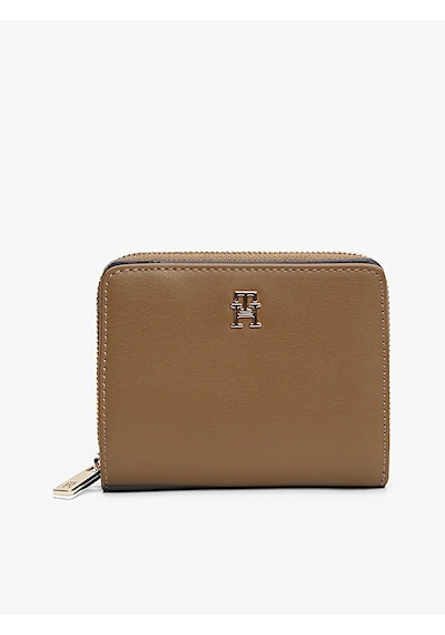 Tommy Hilfiger Th Icon Med Za Flap Kadın Yeşil Cüzdan - Aw0aw17742 Yeşil