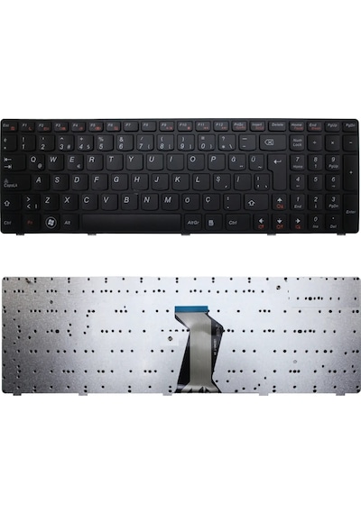 Notebook Klavye - Lenovo Ideapad G580a Muadili İle Uyumlu