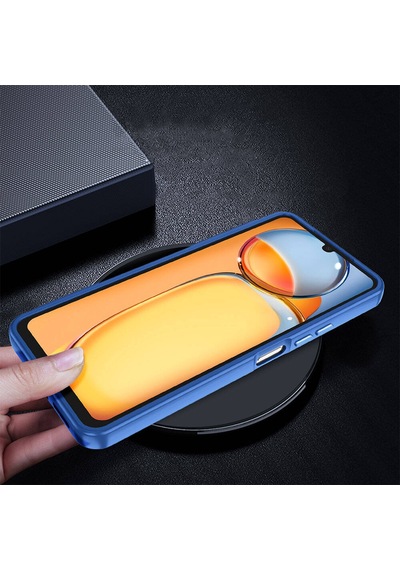 Xiaomi Redmi 13c Kılıf Zore Flora Kapak Lila