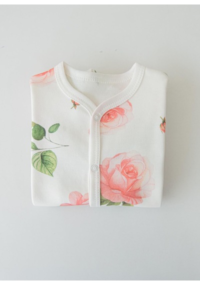 Kitikate Organik Love Roses 3'lü Takım Ekru Ekru
