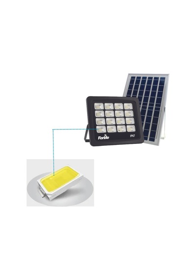 Forlife 160 Watt Güneş Enerjili Solar Projektör