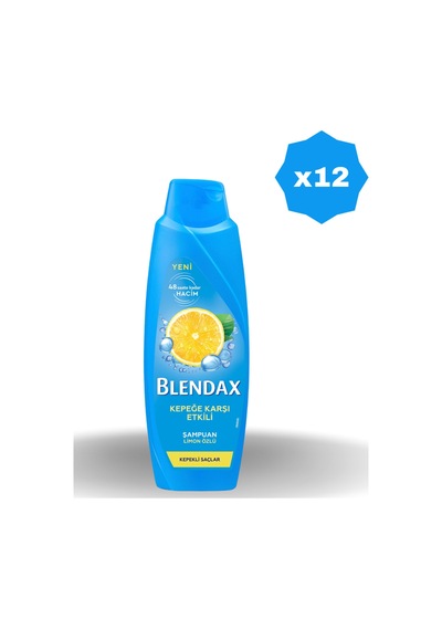 Kepeğe Karşı Etkili Şampuan 500 Ml X 12 Adet