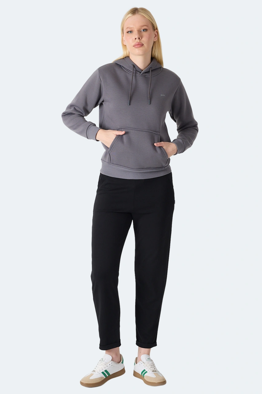 Slazenger Mısty I Kadın Gri Sweatshirt Gri