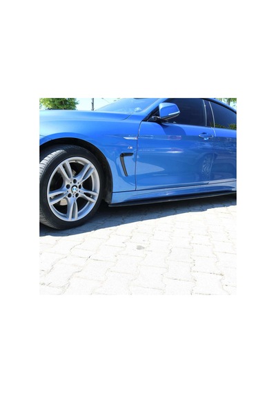 Bmw 4 Serisi 4.20 Marşpiyel Alt Çıta Set Performans Parlak Siyah