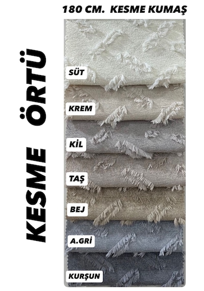 Çekyat Ve Koltuk Üstü Kesme Örtü 180 Cm X 210 Cm Süt Beyazı