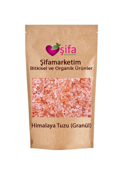 Şifamarketim Doğal Himalaya Tuzu Granül Pembe 1 KG