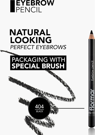 Kaş Maskarası Ve Kaş Farı - Eyebrow Pencil 404 Black 8690604109449 47000046 Çok Renkli