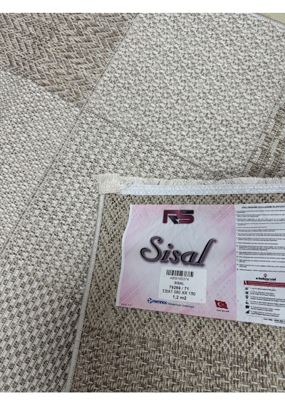 Merinos Rs Sisal 79269-071 Özel Kesme Halı Kahverengi Çok Renkli