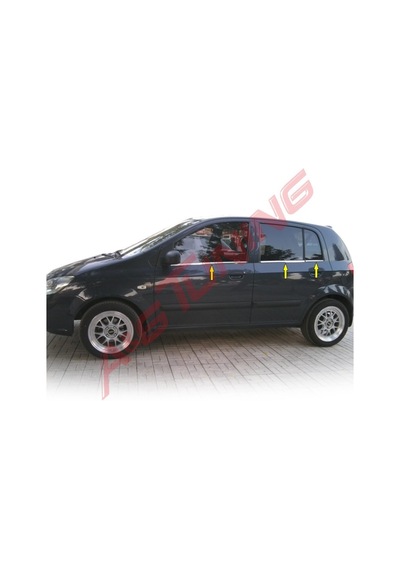 Hyundai Getz Krom Cam Çıtası Tk 2002 Üzeri 6Prç Paslanmaz Çelik N11.4262