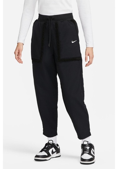 Nike Sportswear Essential Büyük Beden Yüksek Bel Kadın Eşofman Altı Siyah