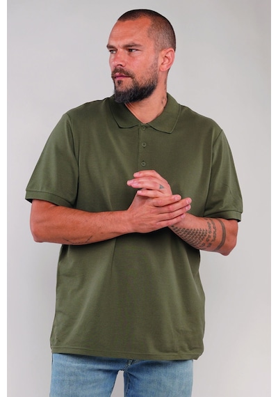 Gabria Polo Yaka Erkek T-shirt Haki