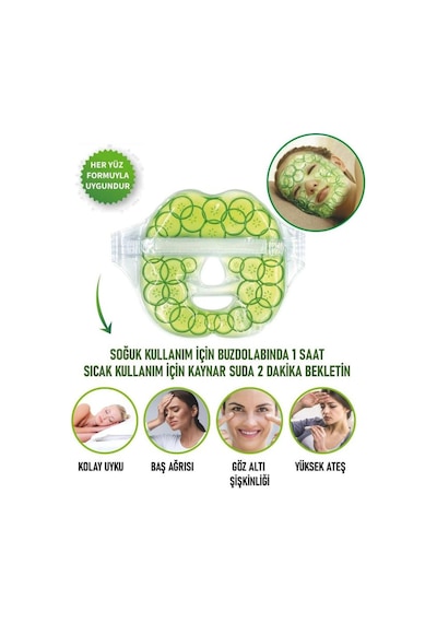 Ocean Salatalık Jelli Medikal Maske Asu-51