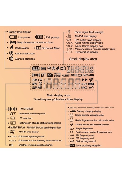 Xhdata D109WB Taşınabilir Radyo