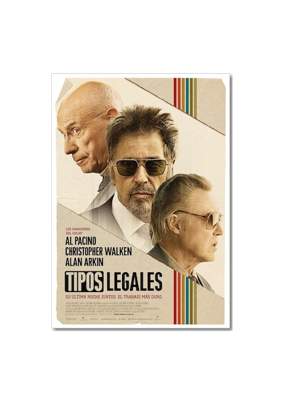 Cakasepetim Stand Up Guys Film Poster Ahşap Mdf Tablo