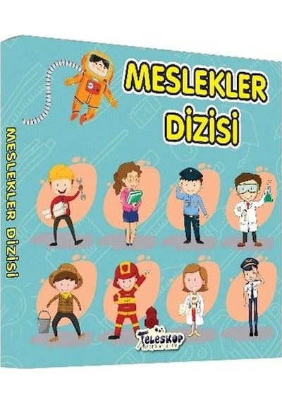 Meslekler Dizisi Seti - 9 Kitap Takım- Teleskop Popüler Bilim