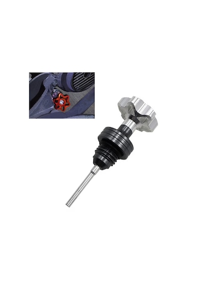 Motosiklet Yağ Çubuğu Cnc Gold Universal Turuncu