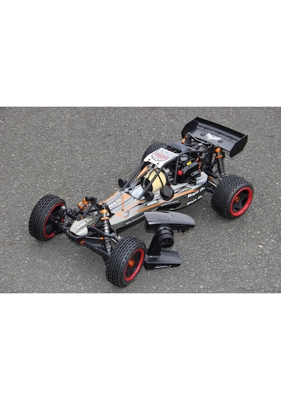 Sy Racıng 1/5 Baja 5b 30.5cc Rtr Kurşunsuz Benzinli Uzaktan Kumandalı Rc Arazi Model Araba 80+ Kmh 75cm Uzunluk Offroad Gri Kullanıma Hazır
