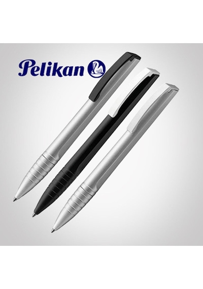 K83 Connect Gümüş Ve Siyah Tükenmez Kalem Çok Renkli
