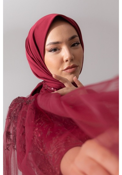 Silk Home Twill Eşarp 11343-44 Bordo