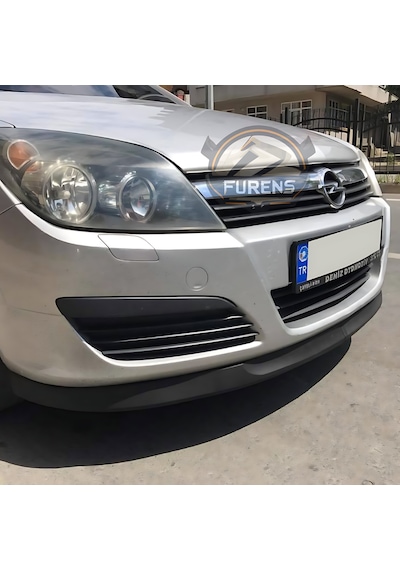 Opel Astra H 2004-2012 Uyumlu H Lip Esnek Ön Lip 2 Parça Karlık Ön Ek Tampon Altı Dill