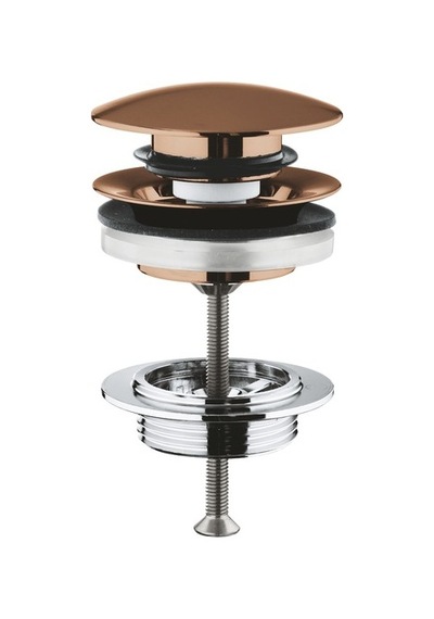 Grohe Bas-aç Gider Seti 65807dl0 Bakır