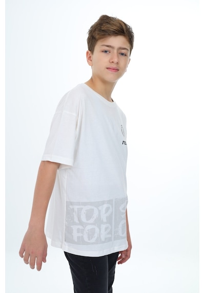 Toontoy Kids Toontoy Erkek Çocuk Bv Baskılı Tişört Kırmızı