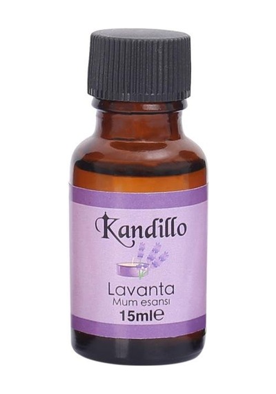 Kandillo Lavanta Mum Esansı 15ml , Mum Koku Soya Wax Esansı