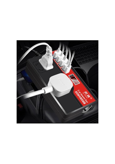 Yemleme Botu Araba Güç İnvertörü Otomatik Güç Dönüştürücü Dc 12v 4 Usb Podijital Ekran Araba Güç Adaptörleri