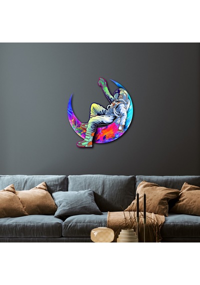 Cosmic Chillout Renkli Metal Tablo