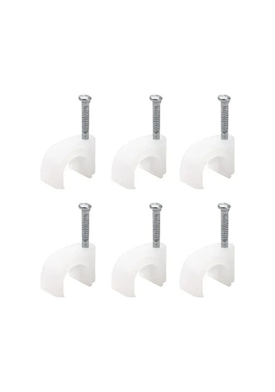 100 Adet Kablo Tutucusu Kroşe - 1 Numara 4x6 Mm