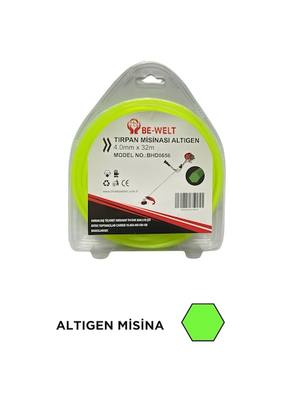 Tırpan Misina Altıgen - 4.0mm 32 Metre - Yüksek Kalite