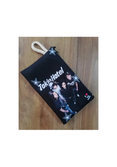 Owl Bag Tokio Hotel Star Style Desenli Kalemlik - Makyaj Çantası Diğer