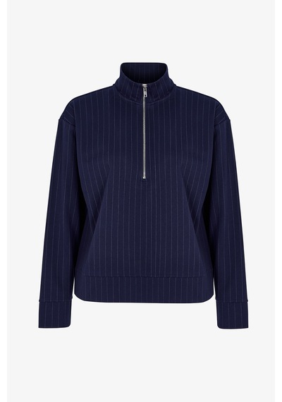 Penti Lacivert Yarım Fermuarlı Uzun Kollu Sweatshirt