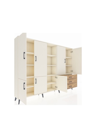 Arges Dolap 11 Raflı 3 Çekmeceli 7 Kapaklı 220x30x163 Aytaşı-aytaşı/çam Aytası/atlas Çam - Aytası Arges Dolap 11 Raflı 3 Çekmeceli 7 Kapaklı 220x30x163 Aytaşı-aytaşı/çam Aytası/atlas Çam - Aytası
