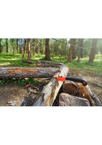 Lexroo Fiber Saplı Balta Ve Katlanabilir Testere Seti Kamp Outdoor Bahçe Odun Kesme Ağaç Budama