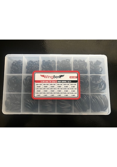 Wıngberk 3.00mm Kalınlık Oring Seti