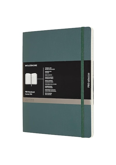 Moleskine Pro Defter Xl Boy Orman Yeşili Yumuşak Kapak