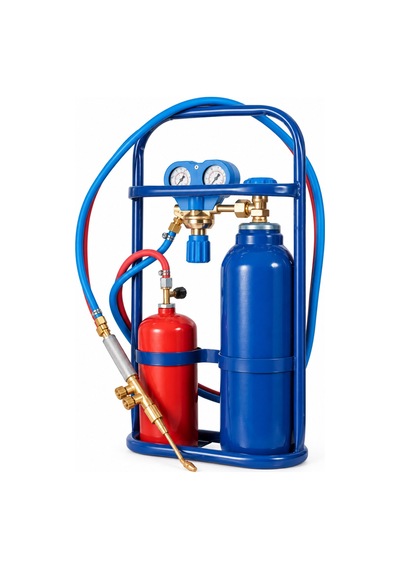 6 Litre Oksijen Kaynak Seti Lacivert