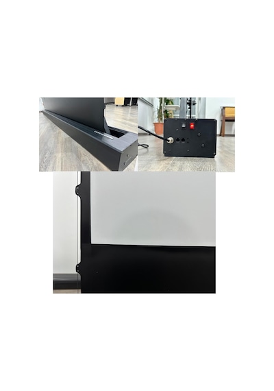 Codegen 212x123 Cm Taşınabilir Portatif Elektrikli Pull Up Floor Screen Projeksiyon Perdesi Pex-200