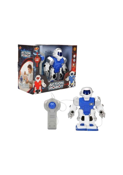 6534 Sun-sabc-zap-kk Mini Actıon Robot Işıklı 2a Std