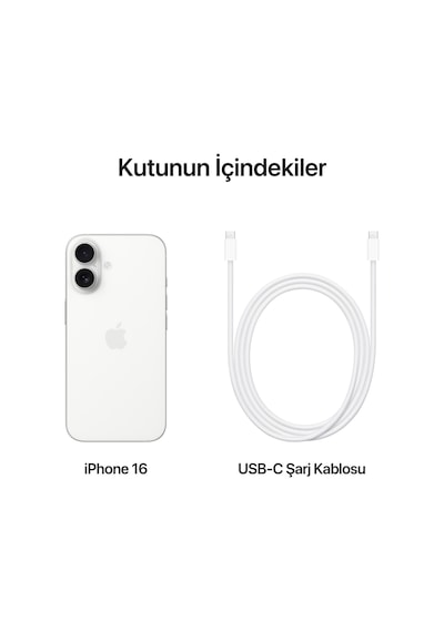 Apple iPhone 16 128 GB (Apple Türkiye Garantili)