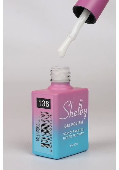 Shelby 10 Ml. A138 İnci Tozu Krom Kalıcı Oje