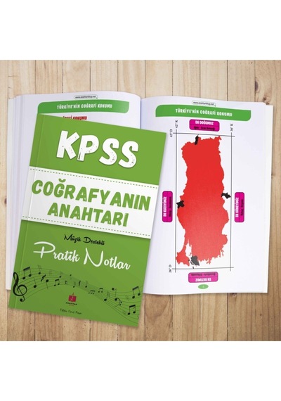 Kpss 2026 Coğrafyanın Anahtarı Müzik Destekli Pratik Notlar - Umut Kaya