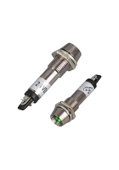 Ic-225 Sinyal Lambası Ø8mm Metal 24 Volt