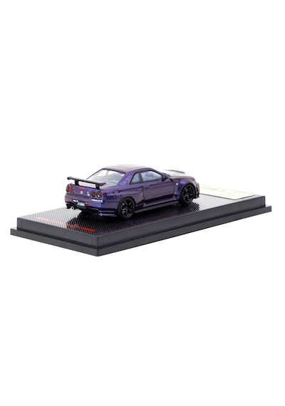 Ignition Model 1/64 Nismo R34 Gt-r Z-tune Purple Metallic Tarmac Special Edition Ig3839